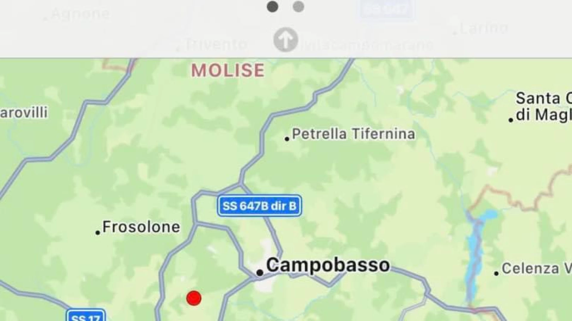 Campobasso: scossa di terremoto nella serata di ieri. Magnitudo 3.0 epicentro Baranello.